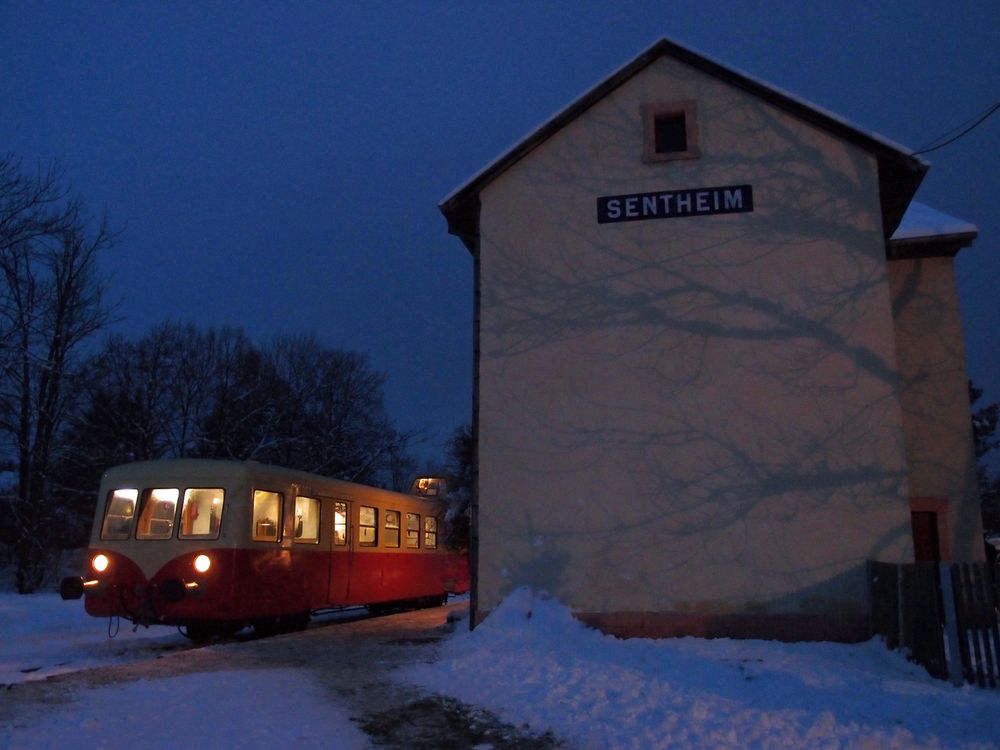 Ambiance train de Noël